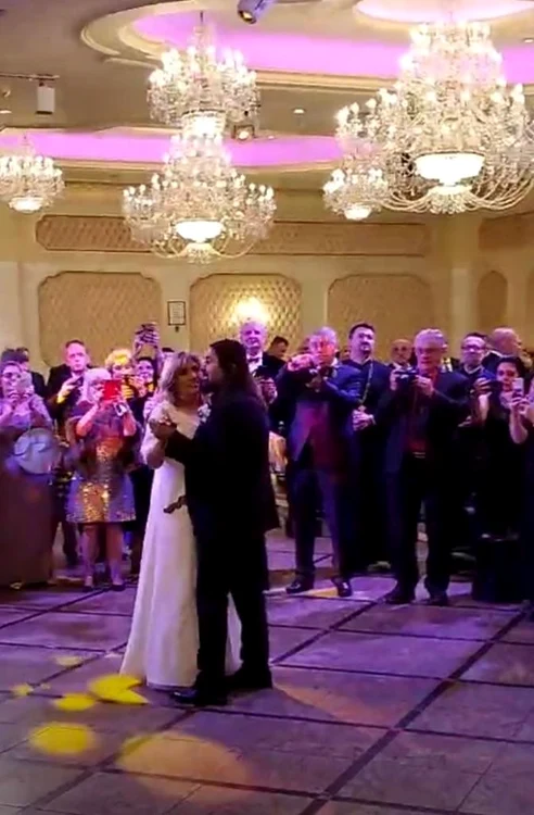 Gheorghe Gheorghiu și Gabriela Băncescu, la dansul mirilorfoto: arhivă personală