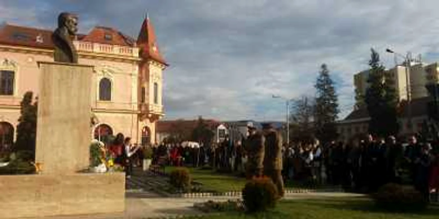 Iuliu Maniu, omagiat la Zalău FOTO Andreea Vilcovschi