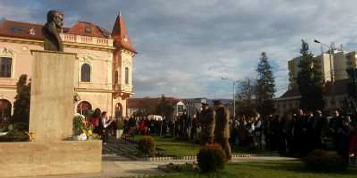 Iuliu Maniu, omagiat la Zalău FOTO Andreea Vilcovschi