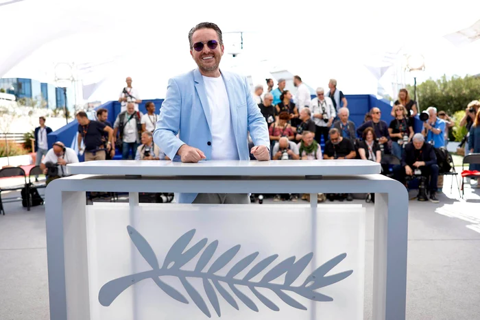 Regizorul Emanuel Pârvu la Cannes Credit foto Asociația FAMart