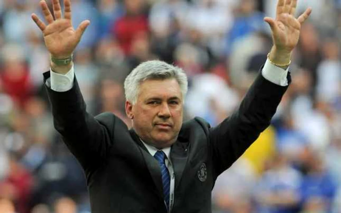 Carlo Ancelotti a câştigat titlul de campion cu Chelsea 