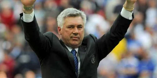 Carlo Ancelotti a câştigat titlul de campion cu Chelsea în sezonul trecut