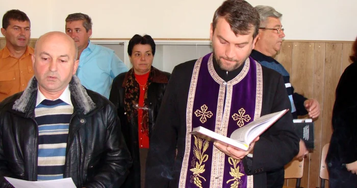 Inaugurarea noului pavilion s-a făcut printr-o slujbă religioasă