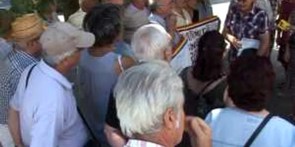 Protest anti Băsescu