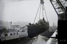  Șantierul Naval Óbuda din Budapesta, în anul 1930 (© Fortepan / Magyar Műszaki és Közlekedési Múzeum / Történeti Fényképek Gyűjteménye / Óbudai Hajógyár gyűjteménye)