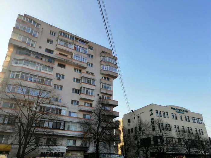 Blocul unde s-a întâmplat tragedia
