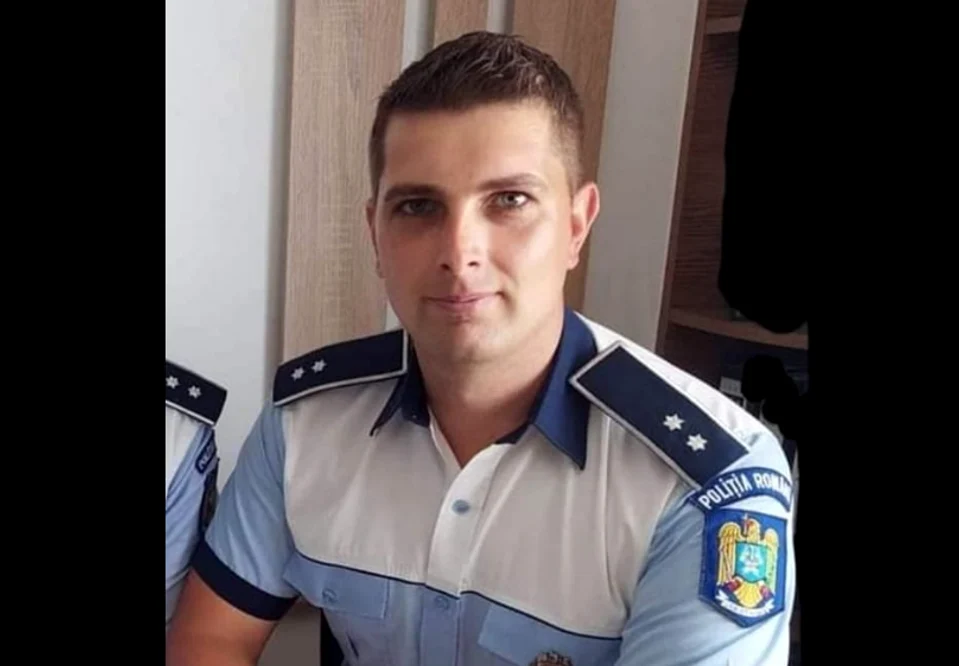 Polițistul a murit miercuri, 19 iulie 2023 FOTO: Fb/Mariana Roșu