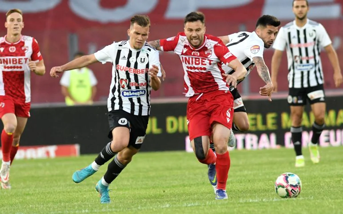 Dinamo a pierdut cu 2-0 la Cluj-Napoca, împotriva Universității (FOTO: Sportpictures)