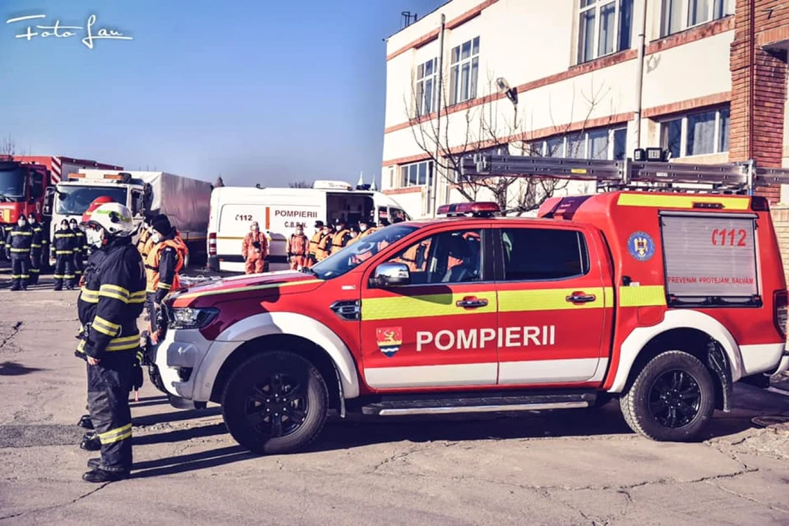 Pompierii timişoreni au primit echipamente noi FOTO Facebook/ISU Timiş/Lau