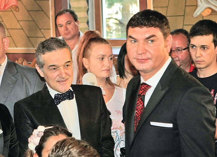 Naşul Becali şi finul Borcea, la botezul lui Alexandru