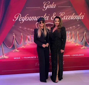 Anamaria Prodan și fina ei, Andreea Sandu, premiate la Gala Performanței și Excelenței Sursa: arhivă personală 