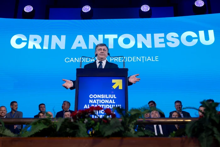 Crin Antonescu, candidat la alegerile prezidențiale FOTO: PNL