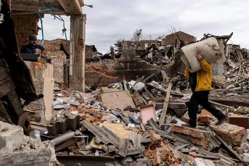 Război în Ucraina - ziua 34 harkov. FOTO Gettyimages