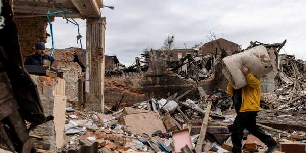 Război în Ucraina - ziua 34 harkov. FOTO Gettyimages