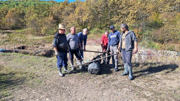 Descoperirea de la Băile Figa. FOTO Dan Buzea, arheolog MNCR
