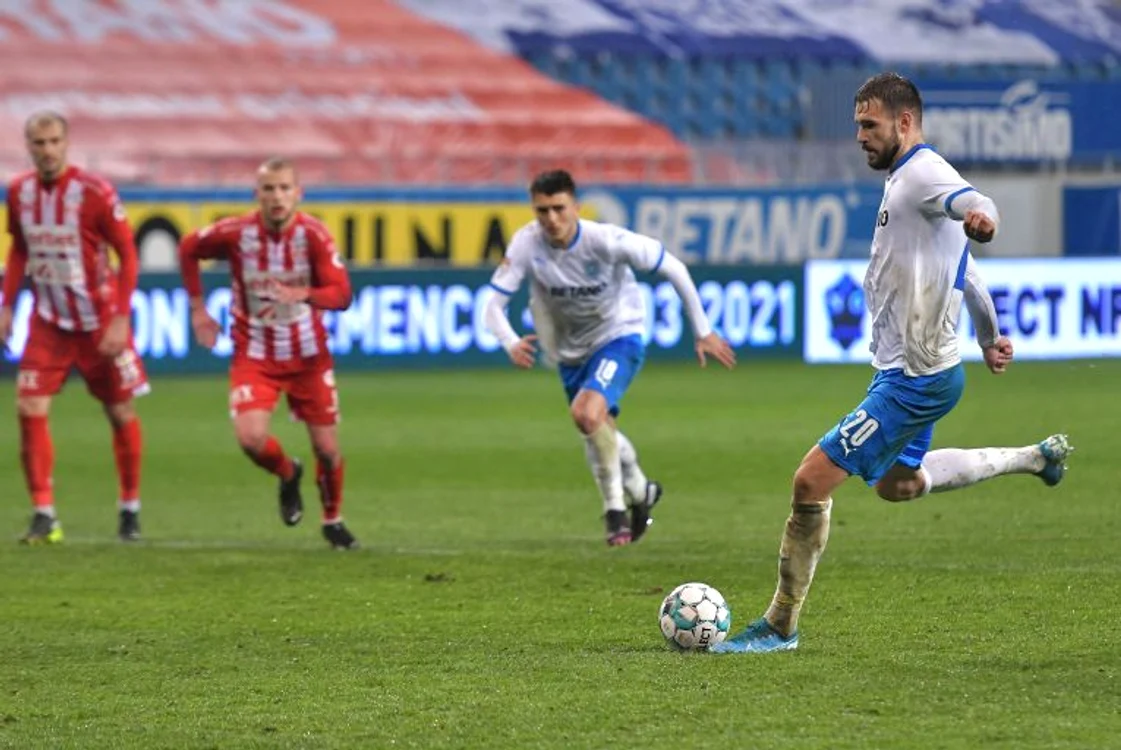 
    Tudorie este ultimul craiovean care a marcat în Liga 1, acum o lunăFOTO: Sportpictures.eu  