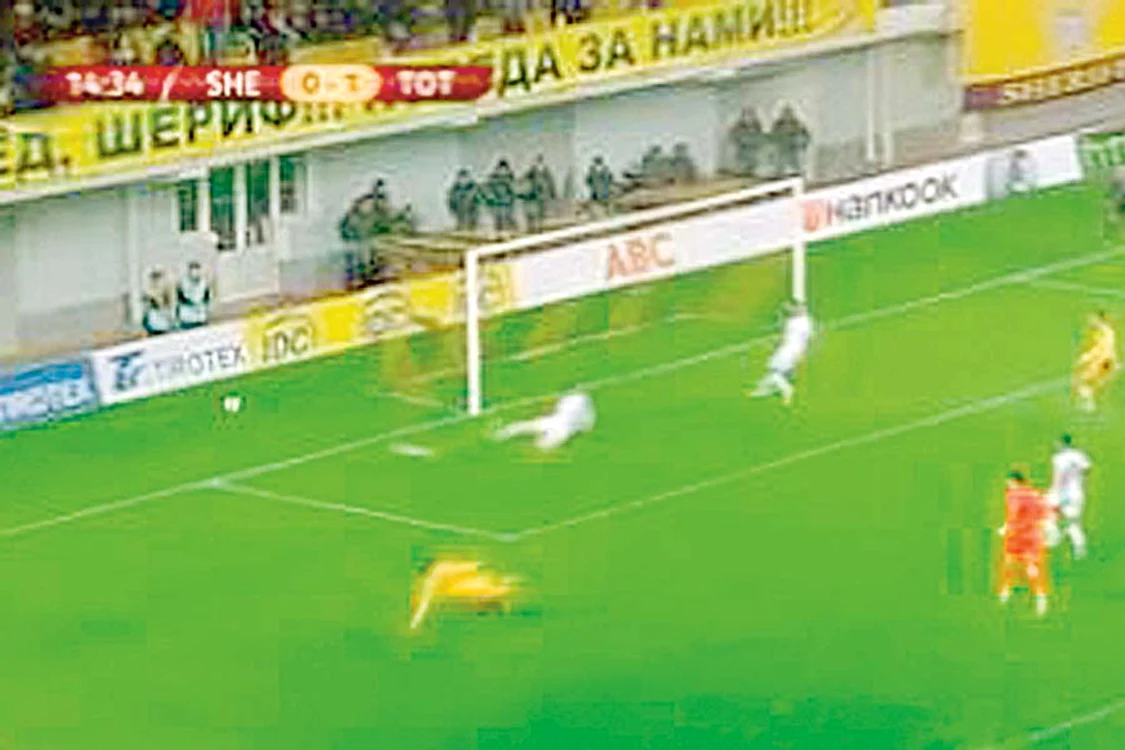 Ridicat în slăvi de presa engleză (Capturi video DigiSport)