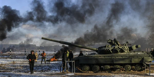 antrenamente ale soldatilor ucraineni în 2018 Foto EPA EFE jpg