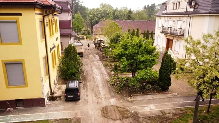 A reapărut strada Cezar FOTO USR Timiș