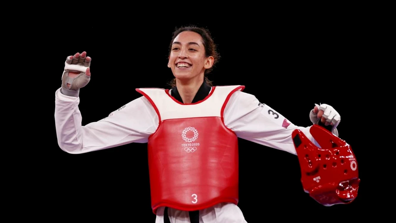 Kimia Alizadeh a concurat, la Tokyo, fără vălul islamic pe cap