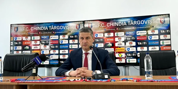 Gabriel Boriga, noul președinte al Chindiei Târgoviște. FOTO Facebook