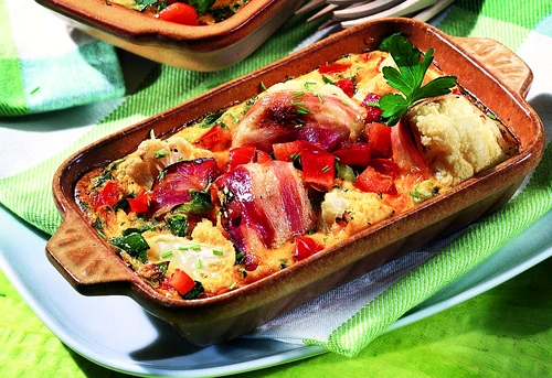 mancare de conopida cu bacon la cuptor jpeg