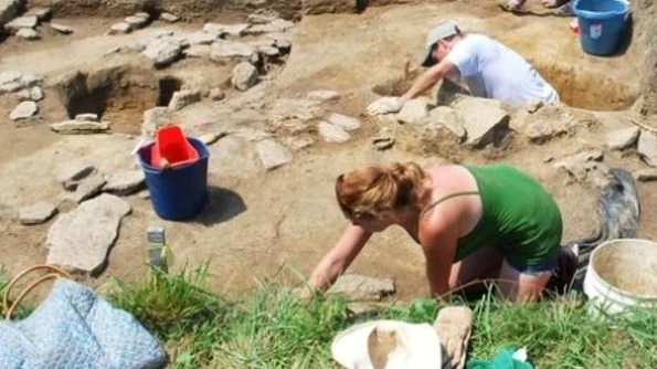 Un "Stonehenge" de lemn, descoperit în Ohio jpeg
