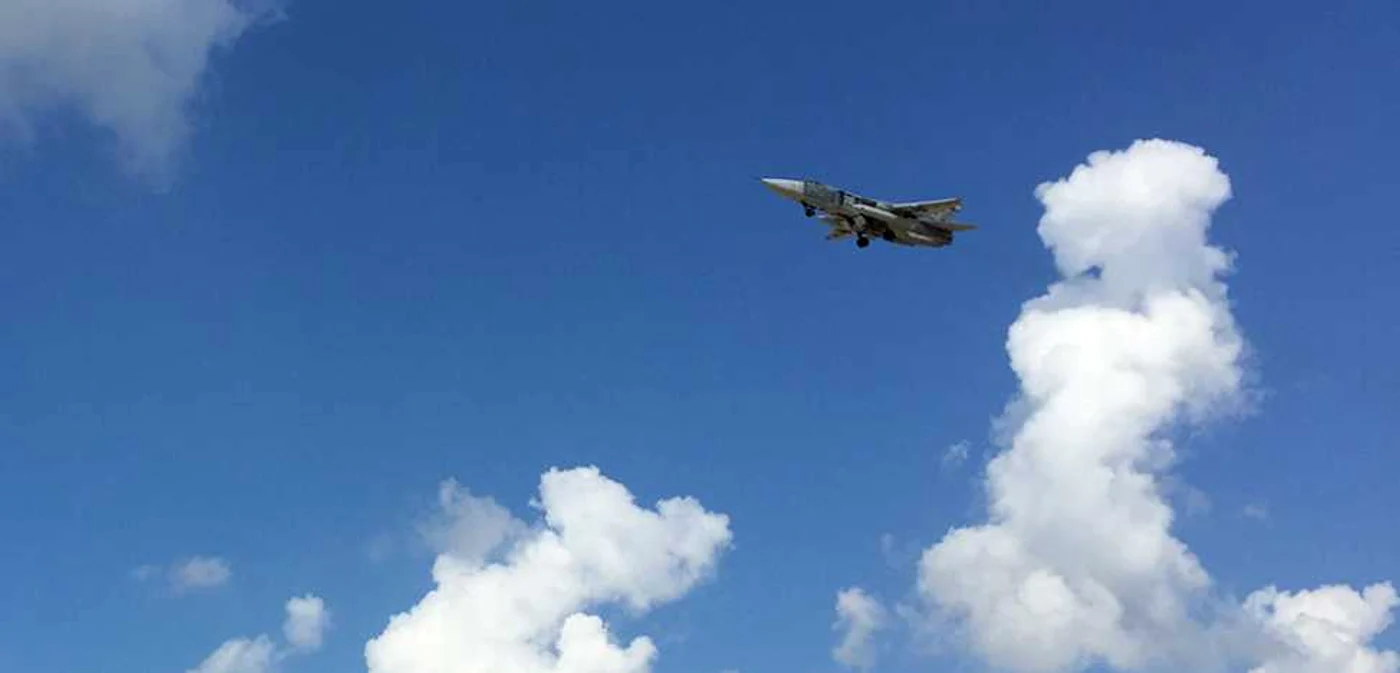 Rusia a mobilizat doua avioane de lupta pentru o drona americana in Marea Neagra FOTO Arhiva