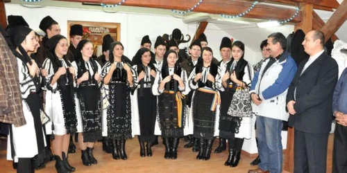 Colindătorii la Copşa Mică