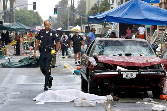 santa monica accident