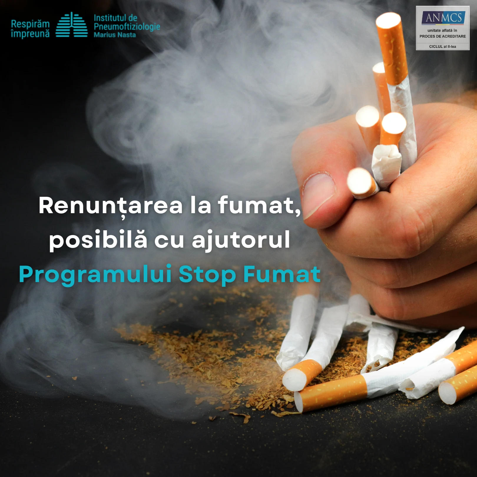 Cum poţi scăpa de ţigări cu ajutorul programului Stop Fumat