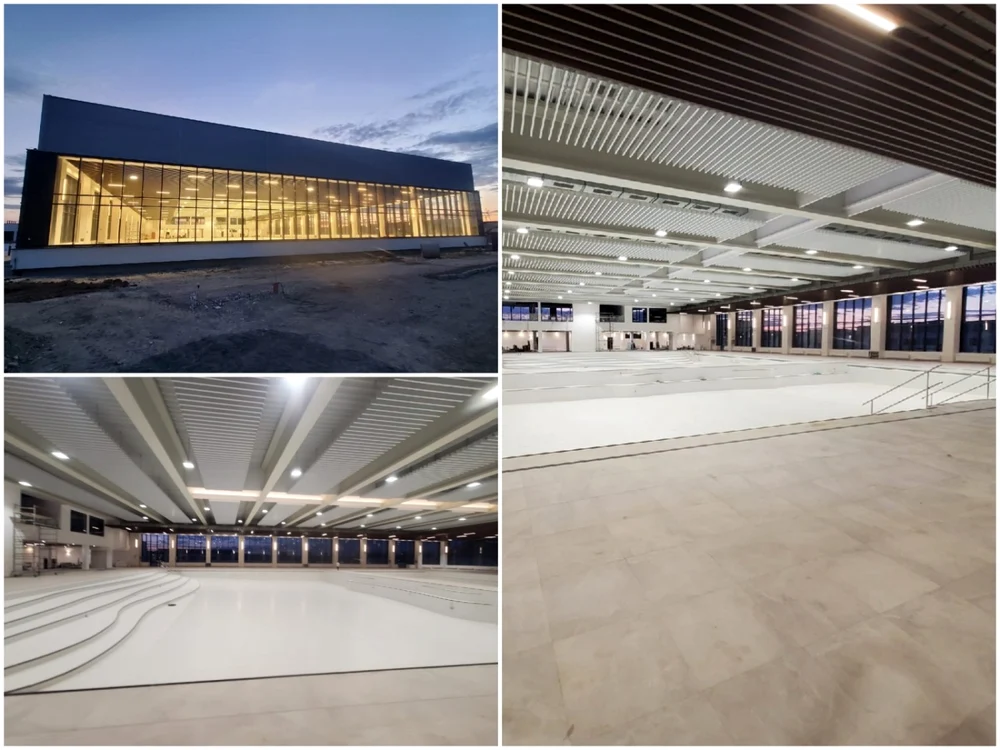 Complexul Băilor Sărate din Ocna Mureş este aproape finalizat. Foto: Ocna Mureş Online