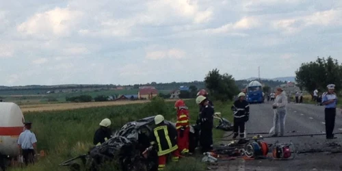 Accident cu trei morţi la Oiejdea
