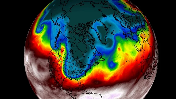 Vortexul polar a pus stăpânire pe Europa Foto: Facebook