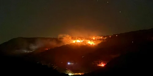 incendiu grecia chios FOTO Forecast Weather Greece / Facebook
