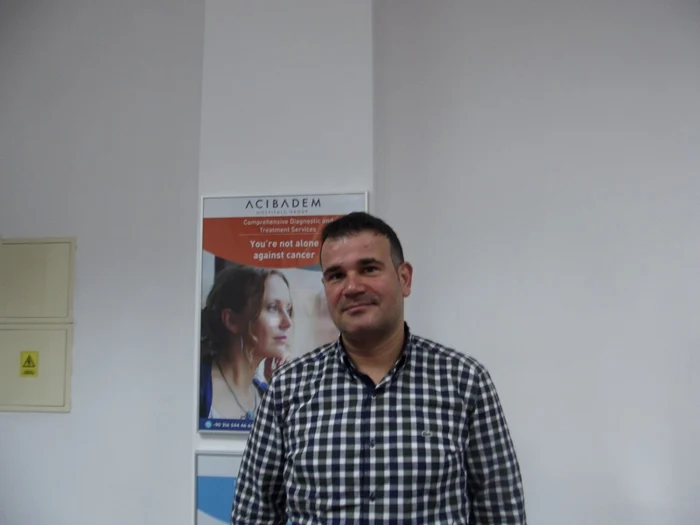 Dr. Egemen Duygu, medic la Spitalul Acibadem din Turcia FOTO M.I.