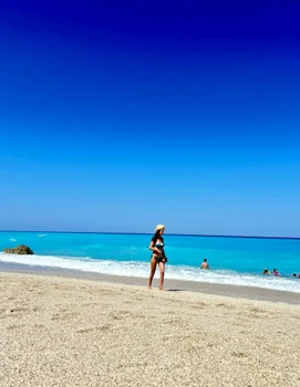 Iuliana Tudor în vacanță