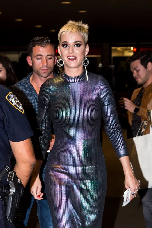 Katy Perry leaves the 'American Idol' auditions In NYC jpeg