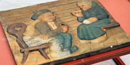 Ghips atribuit în mod abuziv lui Arthur Segal, din la expoziţia de la Muzeul Naţional al Literaturii Române