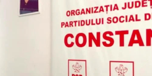 Tabloul Vioricăi Dăncilă la sediul PSD Constanţa Sursa Facebook PSD Constanţa