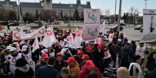 protest sanitas iasi 1 sursa sanitas