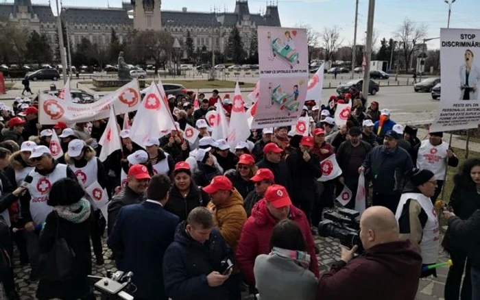 protest sanitas iasi 1 sursa sanitas