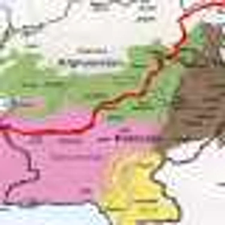 linia durand pakistan afganistan 