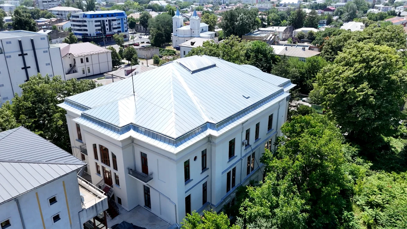 Palatul Comisiei Europene a Dunării de la Galați. Foto: Facebook/Costel Fotea