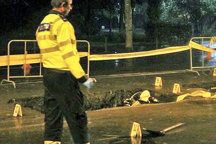 Bogdan Gigină a pierit în această groapă