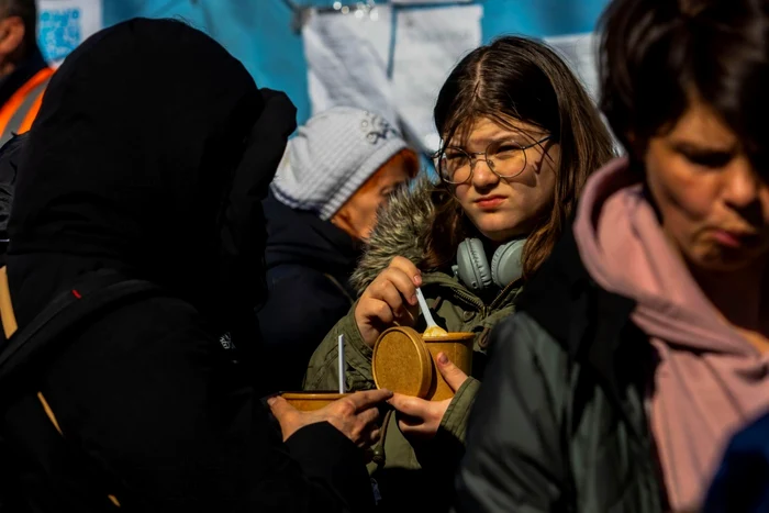 Refugiaţi ucraineni FOTO Profimedia