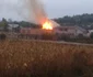 incendiu Trestiana la vila unui fost politist
