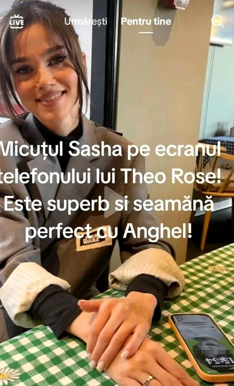 Sasha, băiețelul lui Theo Rose, absolut superb / captură Instagram