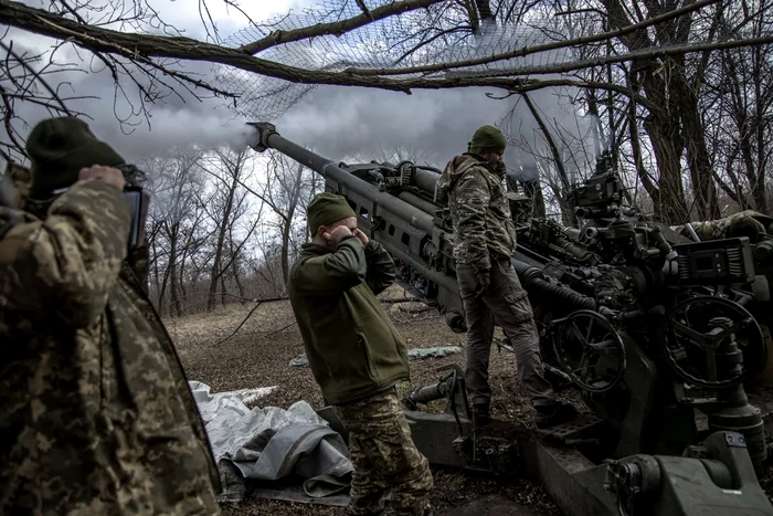 Militari ucraineni in Bahmut. FOTO Profimedia