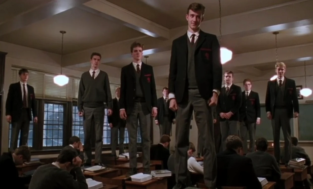 "O Captain! My Captain!" ("Dead Poets Society"; 1989)
